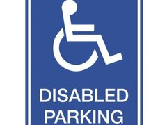 Disabled parking