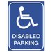 Disabled parking